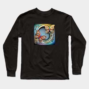 butterfly wheel Long Sleeve T-Shirt